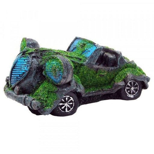Bioscape Moss Covered Sports Car with Bubbler 24 x 14cm - Aquatic Supplies Australia