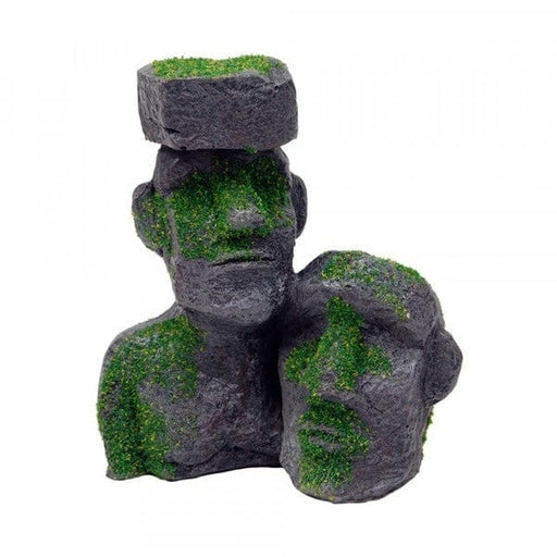 Bioscape Moss Easter Island Statues 12 x 11cm - Aquatic Supplies Australia