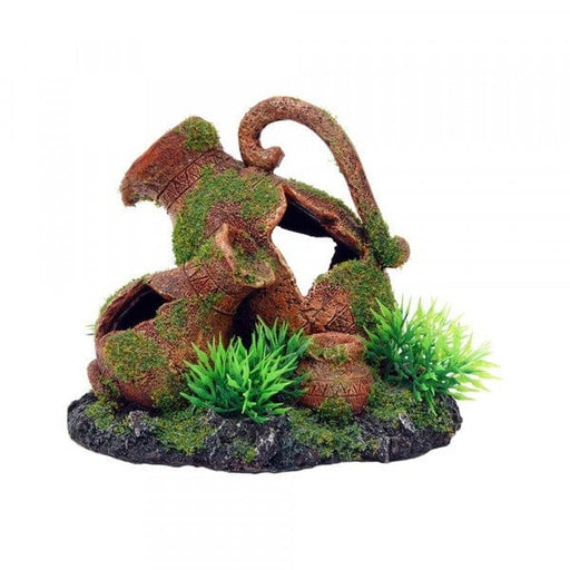 Bioscape Moss Greek Urns 14 x 10cm - Aquatic Supplies Australia