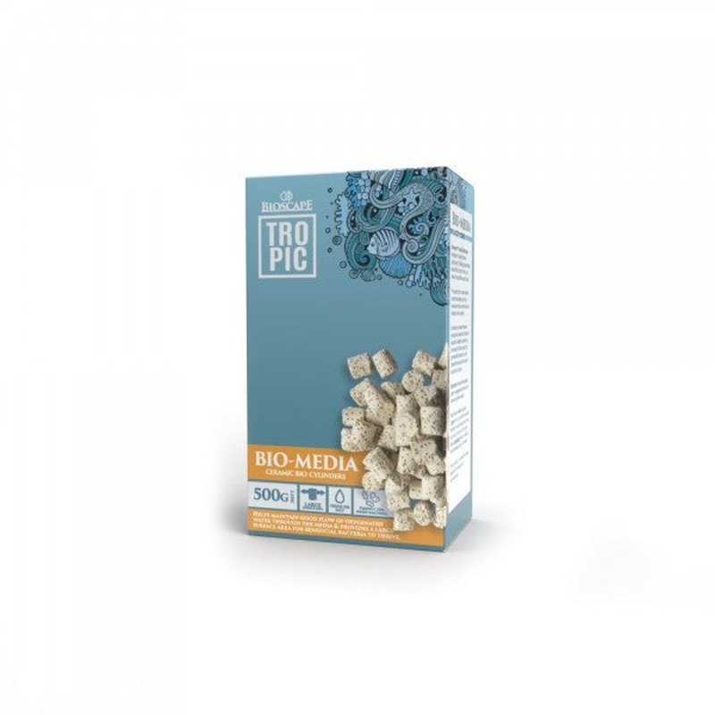 Bioscape Premium Cylinder Bio-Media 500g - Aquatic Supplies Australia