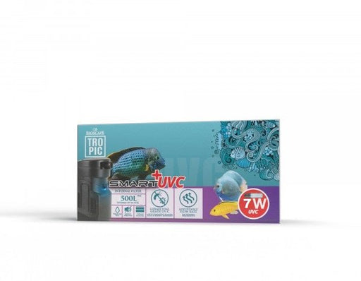 Bioscape Tropic Smart UVC 7W Internal Filter (100L, 500L/h) - Aquatic Supplies Australia