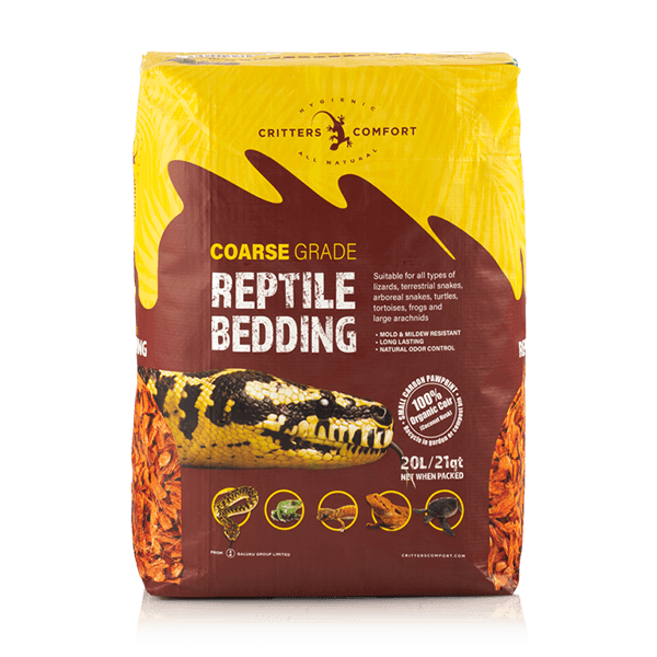 Critters Comfort Coconut Reptile Bedding - Aquatic Supplies Australia