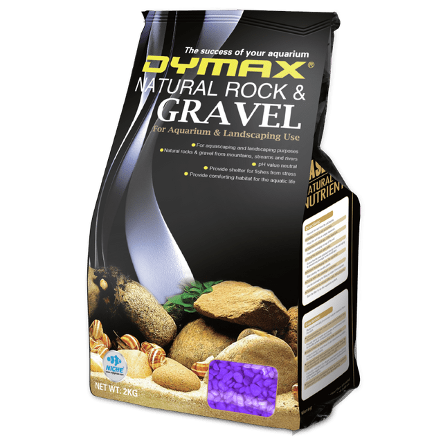 Dymax Coloured Epoxy Gravel Purple - Aquatic Supplies Australia