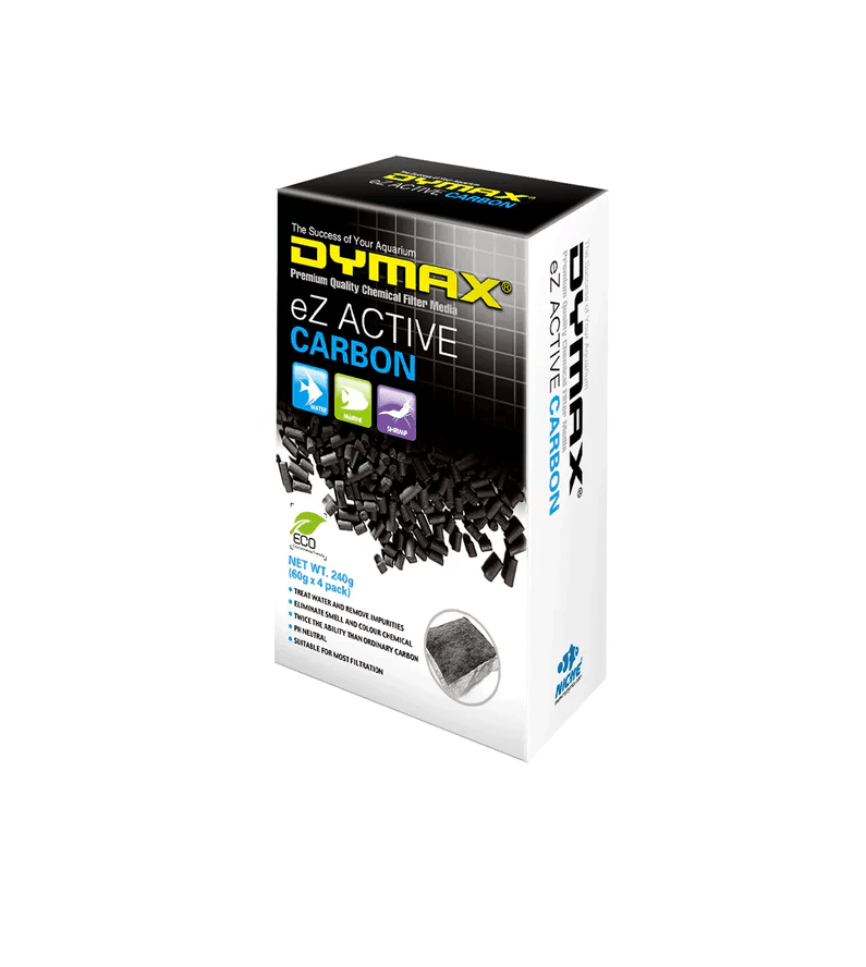 Dymax eZ Active Carbon Pouches - Aquatic Supplies Australia