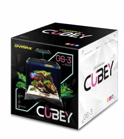 Dymax GS3 Cubey Aquarium 10.5L - Aquatic Supplies Australia
