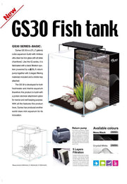 Dymax GS30 Mini Aquarium Set 27L - Aquatic Supplies Australia
