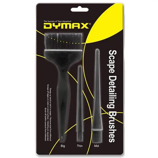 Dymax Scape Detailing Brushes 3 Pack - Aquatic Supplies Australia