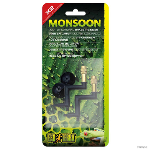 Exo Terra Multi-directional Brass Nozzles - Aquatic Supplies Australia