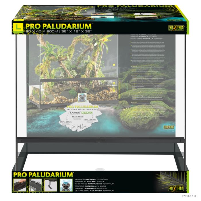 Exo Terra Pro Paludarium Large/X-Tall 90 x 45 x 90cm - Aquatic Supplies Australia