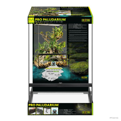 Exo Terra Pro Paludarium Medium / X - Tall 60 x 45 x 90cm - Aquatic Supplies Australia