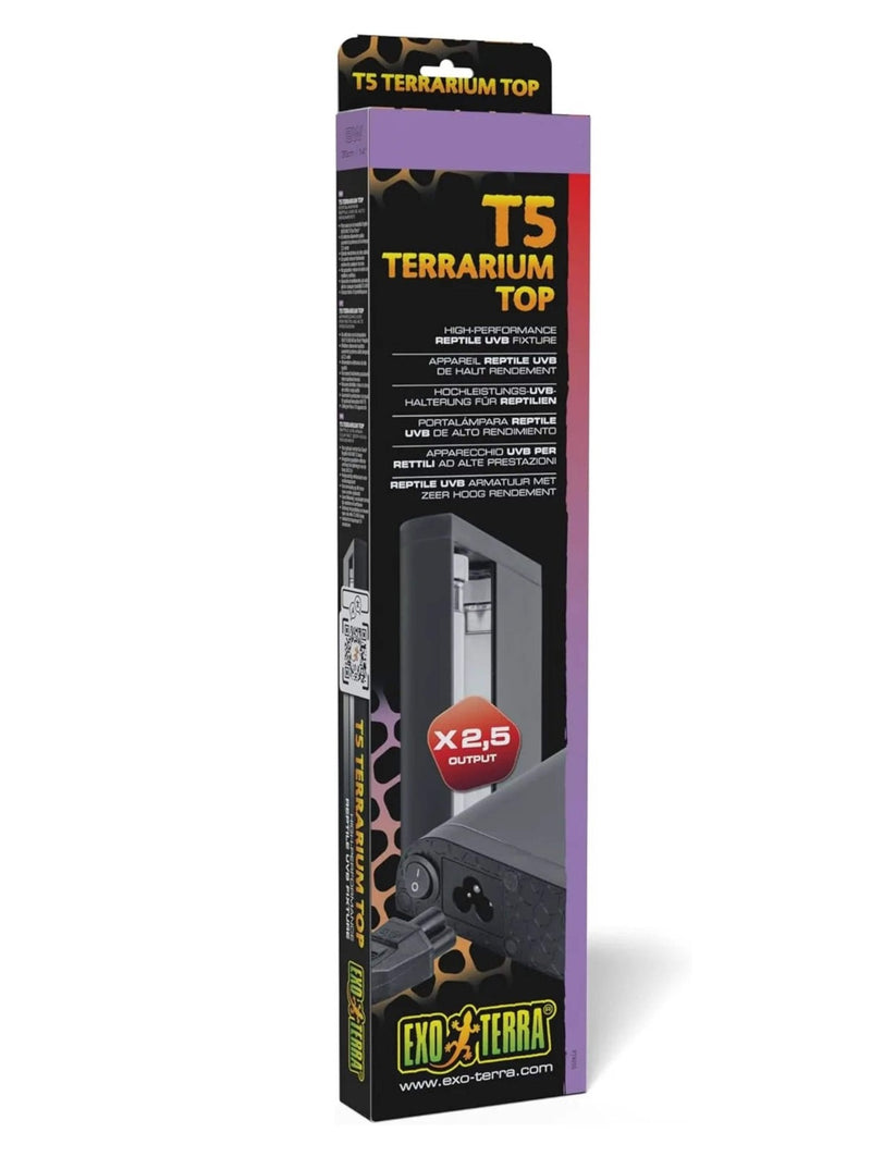 Exo Terra T5 Terrarium Top Light Unit