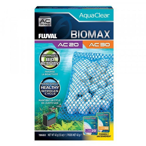 Fluval AquaClear 20 & 30 Biomax 42g - Aquatic Supplies Australia