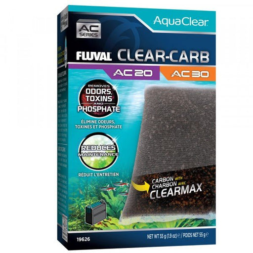 Fluval AquaClear 20 & 30 Clear-Carb 55g - Aquatic Supplies Australia