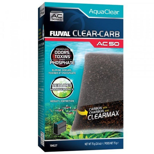 Fluval AquaClear 50 Clear-Carb 75g - Aquatic Supplies Australia