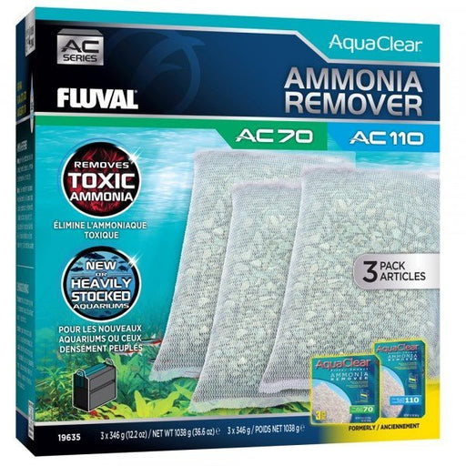 Fluval AquaClear 70 & 110 Ammonia Remover 346g x 3 Pack - Aquatic Supplies Australia
