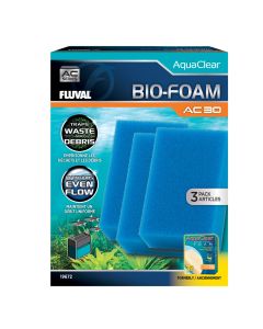 Fluval AquaClear AC30 Bio-Foam 3 Pack - Aquatic Supplies Australia