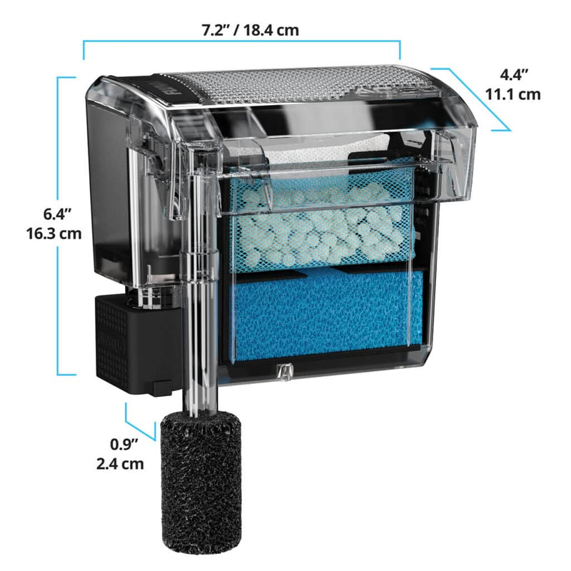Fluval Aquaclear Hang on Filter AC50 (757L/h, 76-190L) - Aquatic Supplies Australia