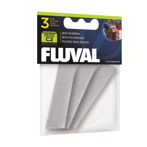 Fluval C2 Hang On Filter Bio-Screen 3 Pack - Aquatic Supplies Australia