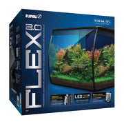 Fluval FLEX 2.0 Aquarium Kit 57L Black (NEW MODEL) - Aquatic Supplies Australia