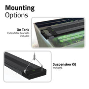 Fluval Plant Pro 150 LED Light 120W 117.5 - 153cm - Aquatic Supplies Australia