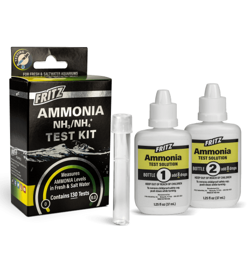 Fritz Liquid Test Kit - Ammonia NH3 / NH4 - Aquatic Supplies Australia