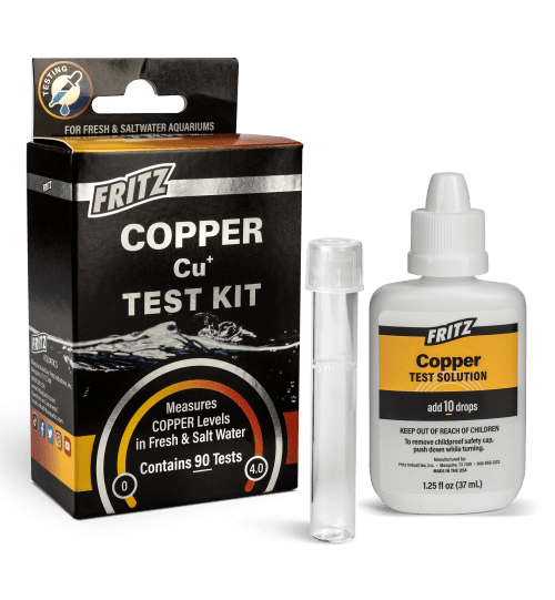 Fritz Liquid Test Kit - Copper Cu+ - Aquatic Supplies Australia