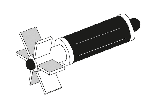 Hydor Crystal Internal Filter Rotor / Impeller - Aquatic Supplies Australia