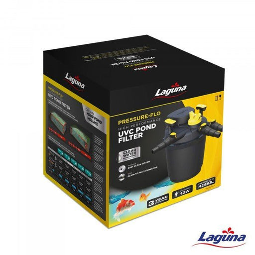 Laguna PressureFlo UVC Pond Filter 4000 13w (4000L) - Aquatic Supplies Australia