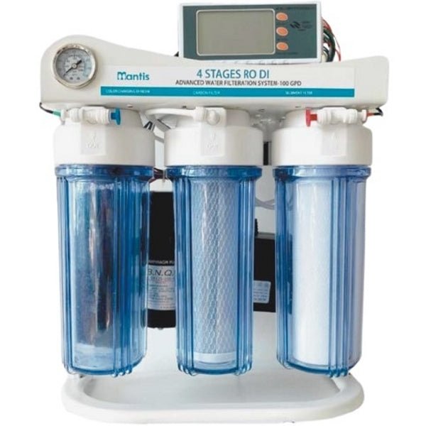 Mantis 4 Stage RO 100 Advanced + TDS & Pump - Aquatic Supplies Australia