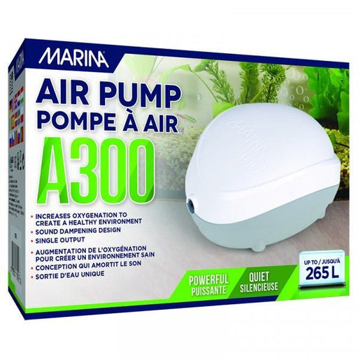 Marina A300 Air Pump (up to 265L) 2 x 126L/h - Aquatic Supplies Australia