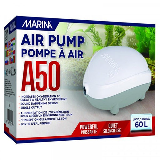 Marina A50 Air Pump (up to 60L) 50L/h - Aquatic Supplies Australia