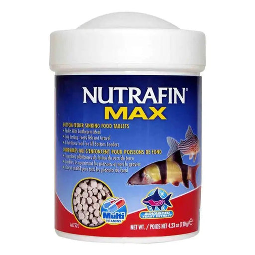 Nutrafin Max Bottom Feeder Sinking Tablets 120g - Aquatic Supplies Australia