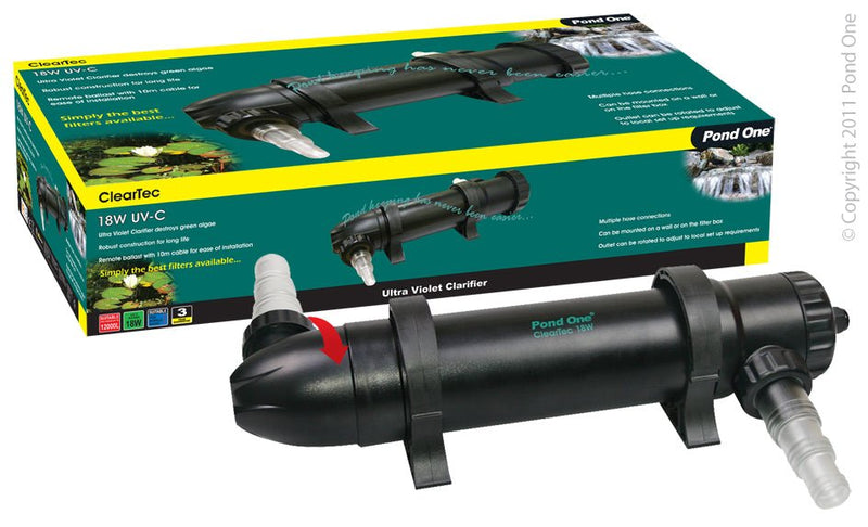Pond One ClearTec Ultra Violet Clarifier - Aquatic Supplies Australia