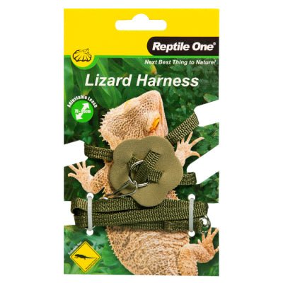 Reptile One Lizard Harness With Adjustable Leash - Aquatic Supplies Australia