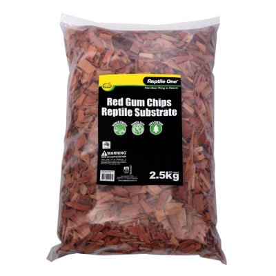 Reptile One Natural Red Gum Wood Chips Bedding 2.5kg - Aquatic Supplies Australia