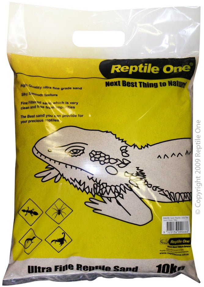 Reptile One Ultra Fine Sand Dune Sand Reptile 10kg - Aquatic Supplies Australia