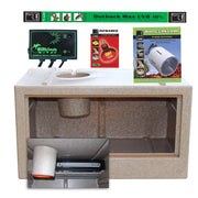 URS Deluxe Reptile Vivarium with Heat & Light - Medium - Aquatic Supplies Australia