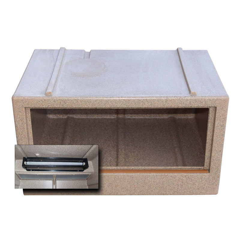 URS Deluxe Reptile Vivarium with Lighting - Medium (No Dome) - Aquatic Supplies Australia