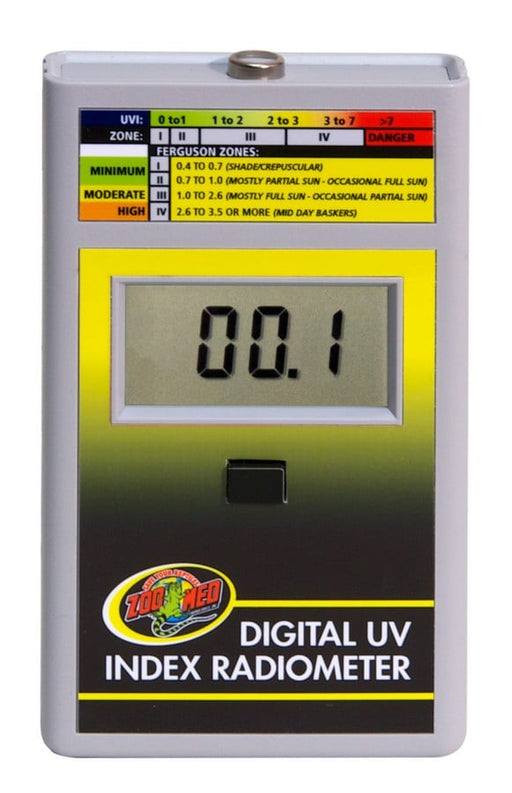Zoo Med Digital UV Index Radiometer - Aquatic Supplies Australia
