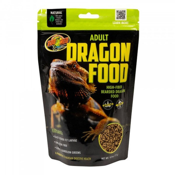 Zoo Med High - fibre Bearded Dragon Food - Adult - Aquatic Supplies Australia