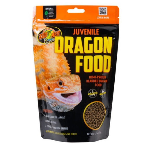 Zoo Med High - protein Bearded Dragon Food - Juvenile - Aquatic Supplies Australia