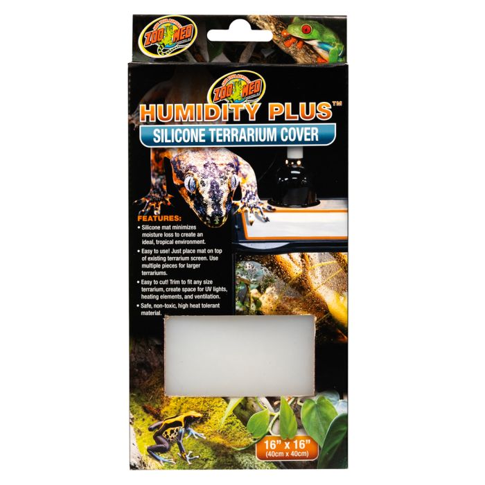 Zoo Med Humidity Plus Silicon Terrarium Cover 40x40cm - Aquatic Supplies Australia
