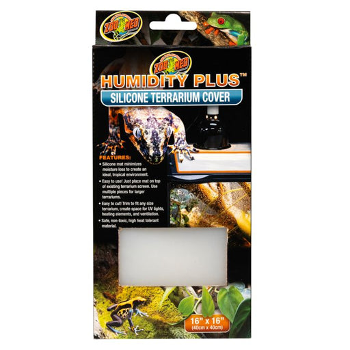 Zoo Med Humidity Plus Silicon Terrarium Cover 40x40cm - Aquatic Supplies Australia