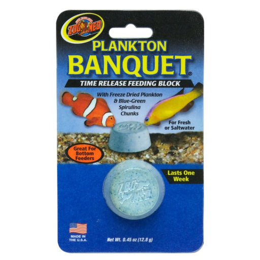 Zoo Med Plankton Banquet 7 Day Feeding Block - Aquatic Supplies Australia