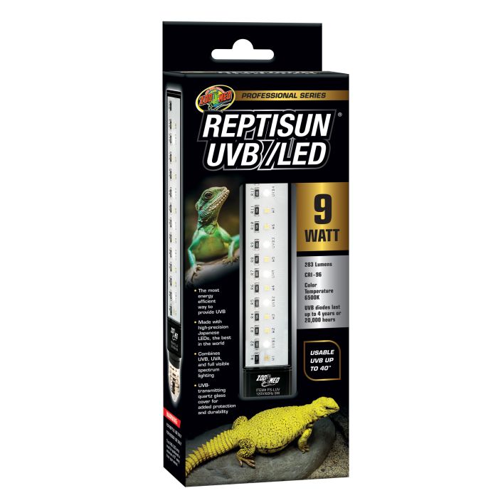 Zoo Med ReptiSun UVB/LED 9w - Aquatic Supplies Australia