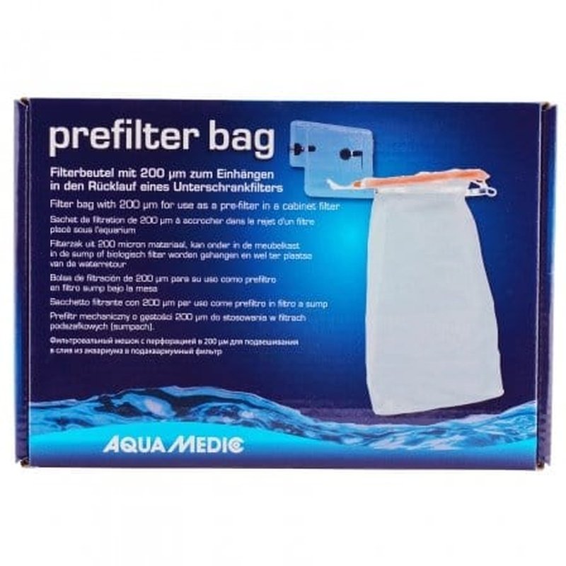 Aqua Medic Prefilter Bag with Acrylic Holder - Aquatic Supplies Australia
