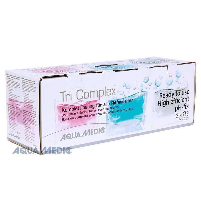 Aqua Medic Tri Complex 3 x 2L Bag Pack - Aquatic Supplies Australia