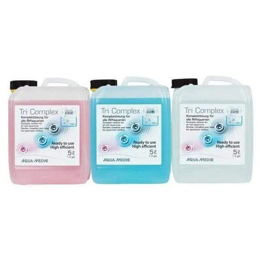 Aqua Medic Tri Complex 3 x 5L Bottle Pack - Aquatic Supplies Australia