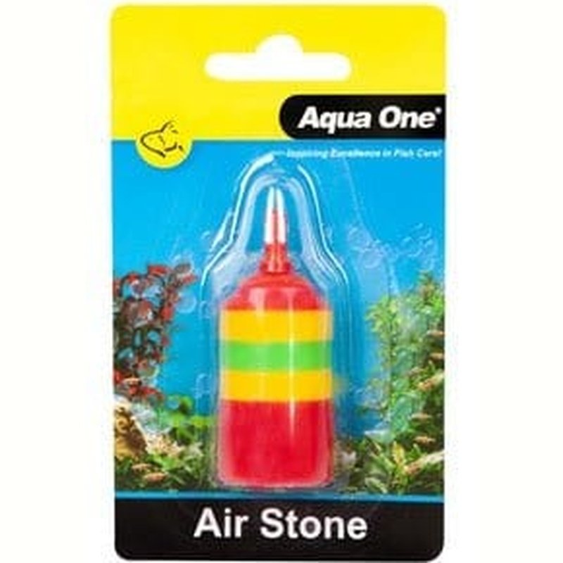 Aqua One Airstone Plastic 2.5 x 4cm Aquatic Supplies Australia