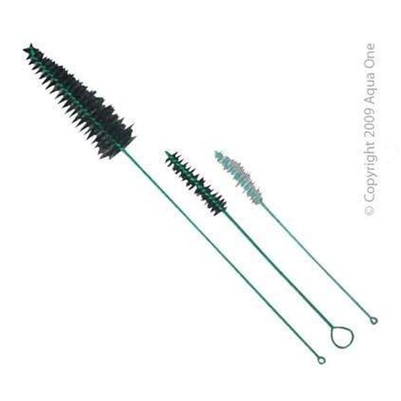 Aqua One Aquarium Filter Pipe Cleaner 3 Brush Set - Aquatic Supplies Australia